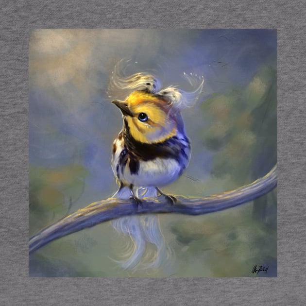Yellow headed bird by Artofokan
